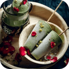 Ice cream with pistachios